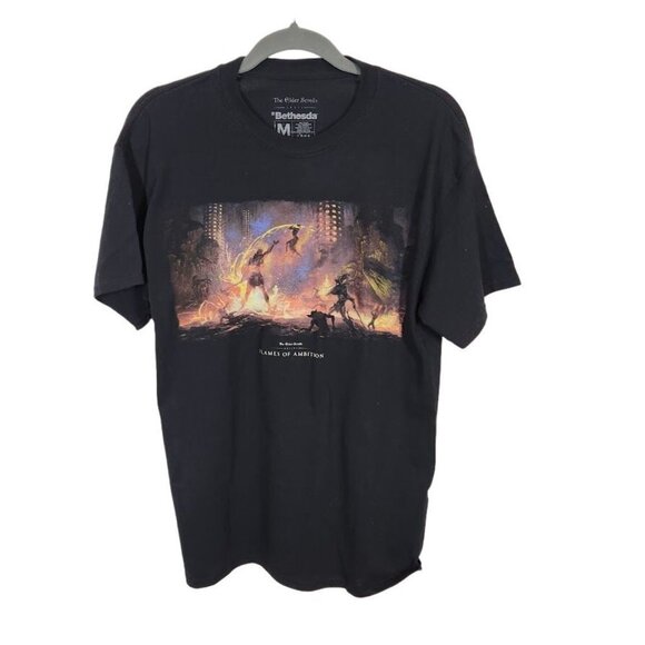 Elder Scrolls Online Flames of Ambition Shirt - Loot Crate Exclusive Size Medium - Picture 1 of 5